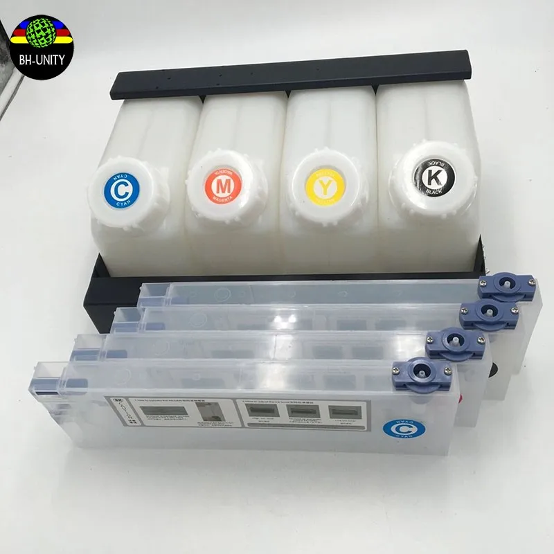 4+4 bulk ink supply system ink ciss tank system with 4 pcs 220ml cartridges for inkjet printer