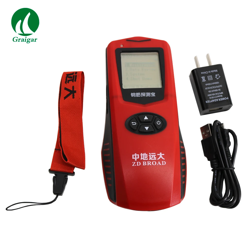 Новый портативный сканер арматуры ZD322 экономичный детектор стали подходит для