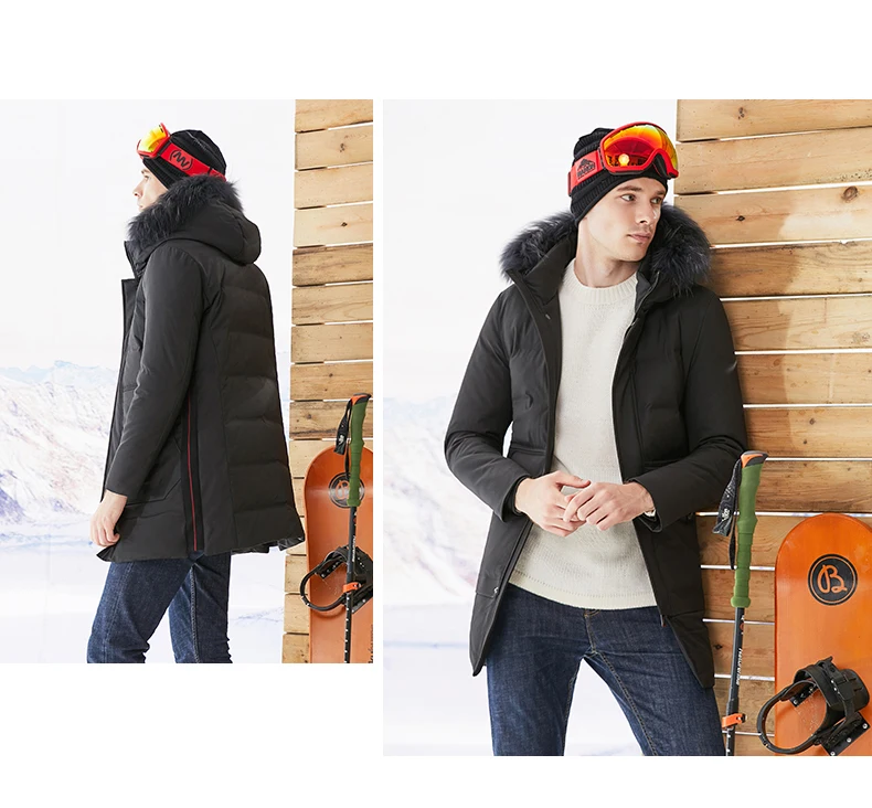 10XL 8XL brand clothing jackets thick keep warm men is down jacket high quality fur collar hooded down jacket winter coat Male