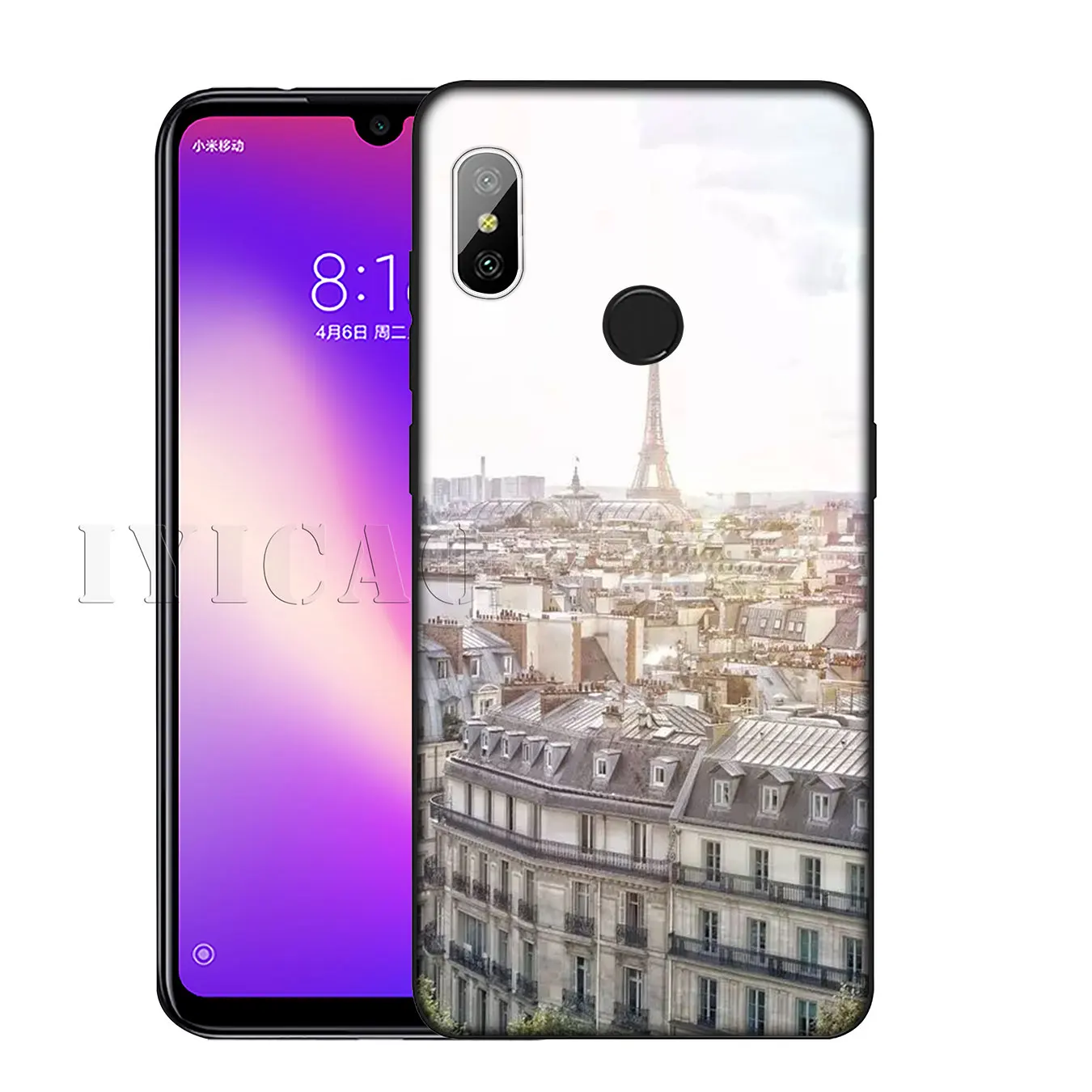 IYICAO Турция Стамбул Sceneary строительный окрашенный мягкий чехол для Xiaomi Redmi K30 K20 8A 7A