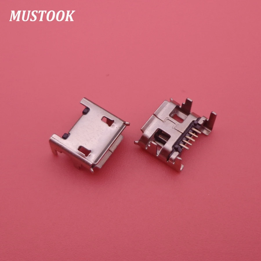 

500pcs/lot Mini Micro USB Charging Data Sync Power Jack Port Connector socket for Vizio Tablet VTAB1008 Acer Iconia Tab A100 etc