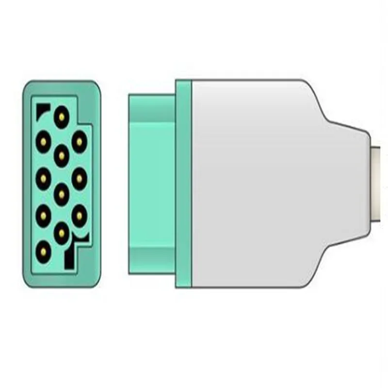 Бесплатная доставка цельный тройной кабель с ЭКГ/ЭКГ для GE Marquette Dash Pro4000 DASH PRO 3000 2000