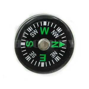 Карманный мини-Компас с диаметром 20 мм для инклинометра, линейка уровня для аварийного выживания, 8 шт.лот