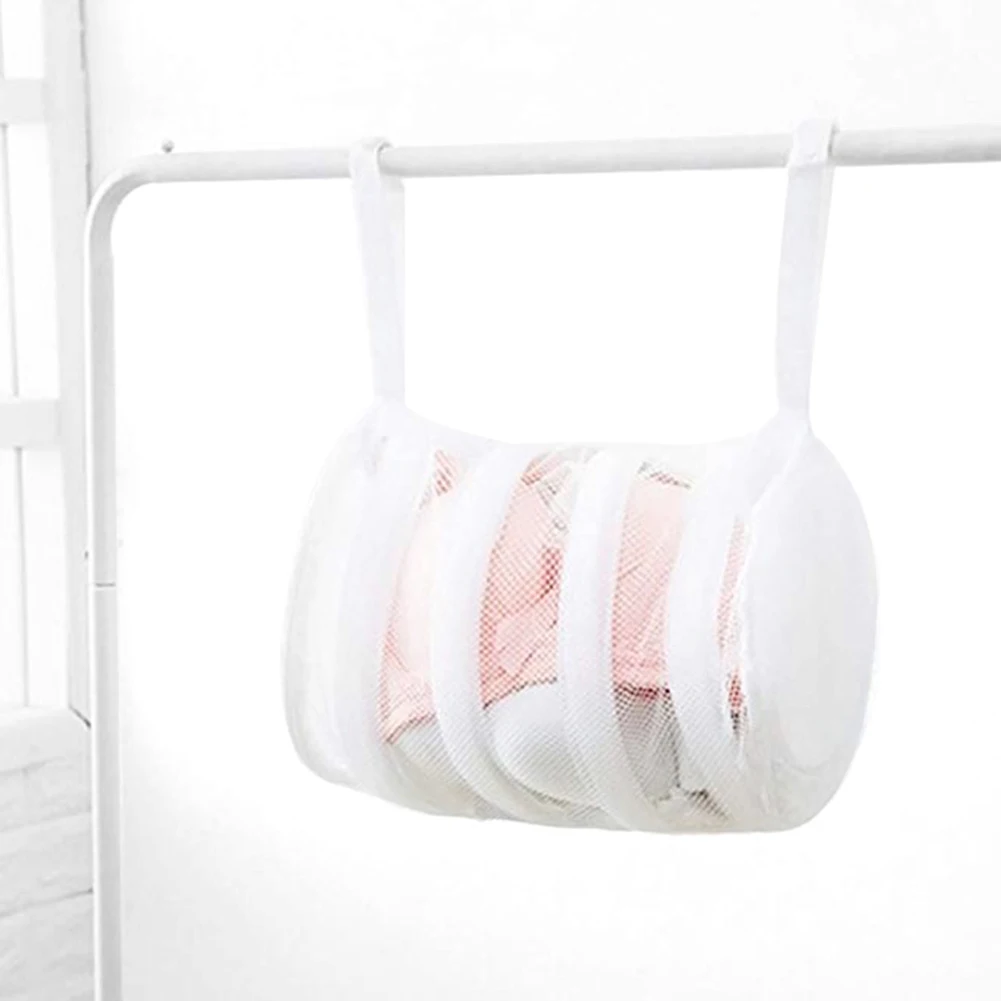 Washing Machine Shoes Clothes Underwear Zipper Closure Laundry Mesh Pouch Bag