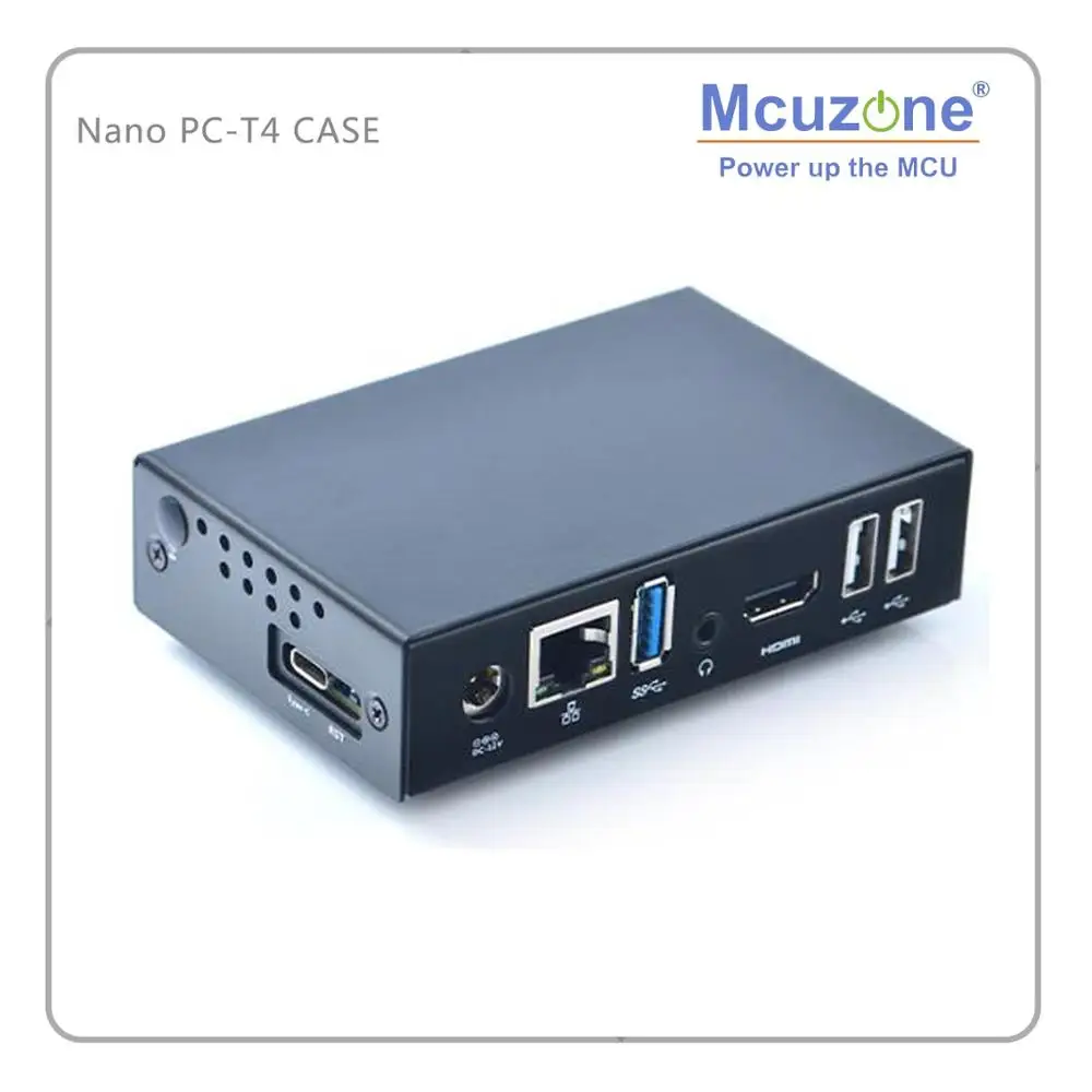 FriendlyELEC NanoPC T4 Rockchip RK3399Cortex A72 Cortex A53 VR AI OpenCV TensorFlow MIPI двухдиапазонный wifi M.2PC EC20 4G 16GB
