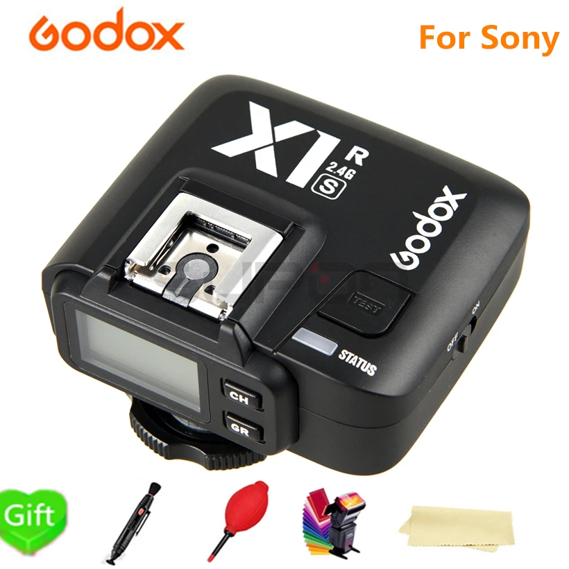 GODOX X1R S TTL 2 4G 1/8000s HSS беспроводной приемник вспышки для Sony A58 A7RII A7II A99 A7R A6300 X1T Xpro