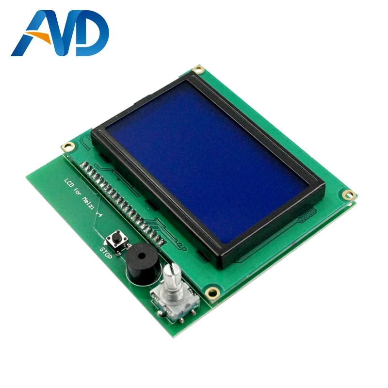 Аксессуары для 3D-принтера ЖК-экран 12864 платы Wanhao I3 V1.1 Melzi | Компьютеры и офис