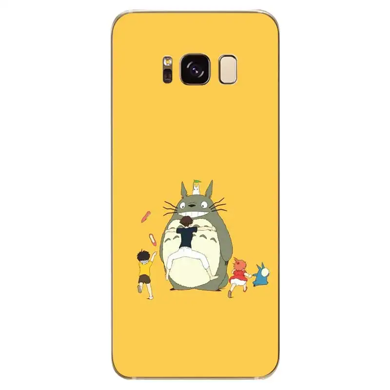 N449 Тоторо Smart мягкий чехол для samsung Galaxy A2 Core A6 A7 A8 A9 A10 A30 A40 A50 A60 A70 A8S A9S A20E плюс |