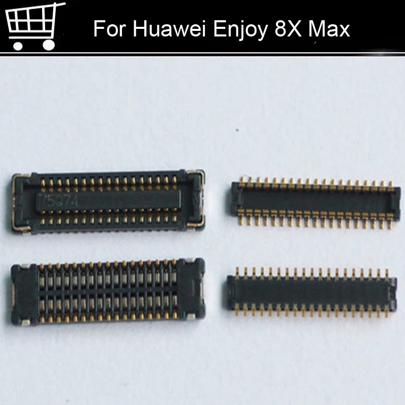 Коннектор FPC для Huawei Enjoy 8X Max ЖК дисплей на гибком кабеле материнская плата 8 X 2