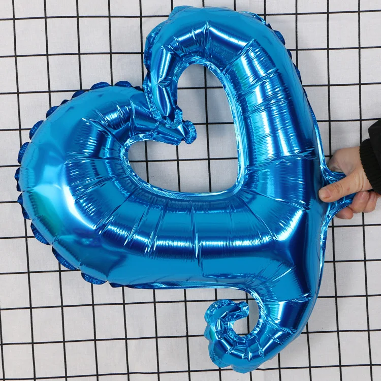 5PCS/pack hollowed-out Heart shaped Balloon Foil balloons balloon Rose Gold decoration Valentine's day wedding | Дом и сад