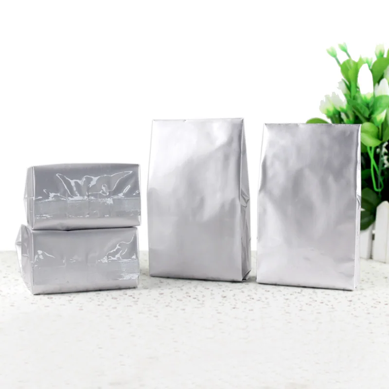 Free Ship DHL 5*12+2 1500pcs/lot Open Top Stand Up aluminum foil With Clear Window For Party Food Gift Packing Bellows Pocket | Дом и сад