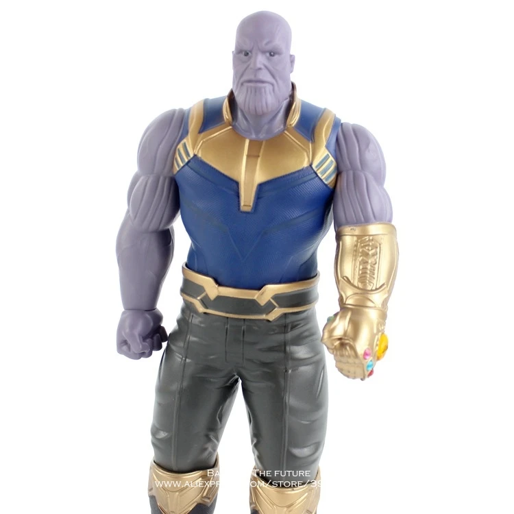 Disney Marvel Мстители 3 танос 33 см фигурка модель осанки коллекция украшений аниме