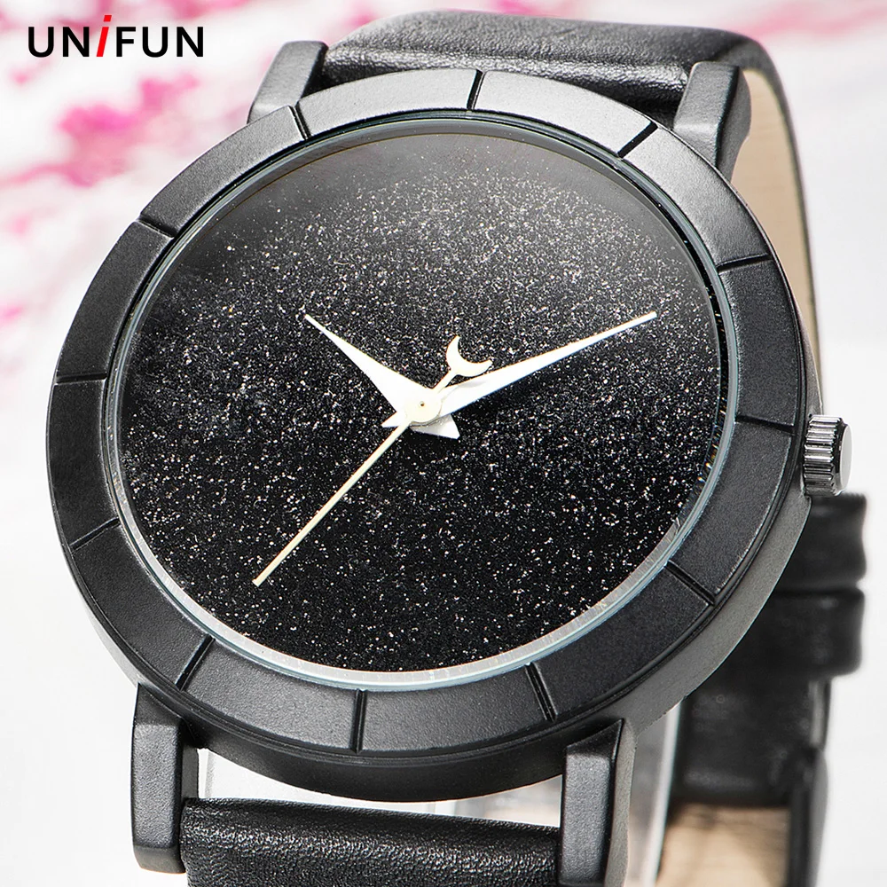 Часы наручные UNIFUN женские кварцевые креативные модные повседневные с