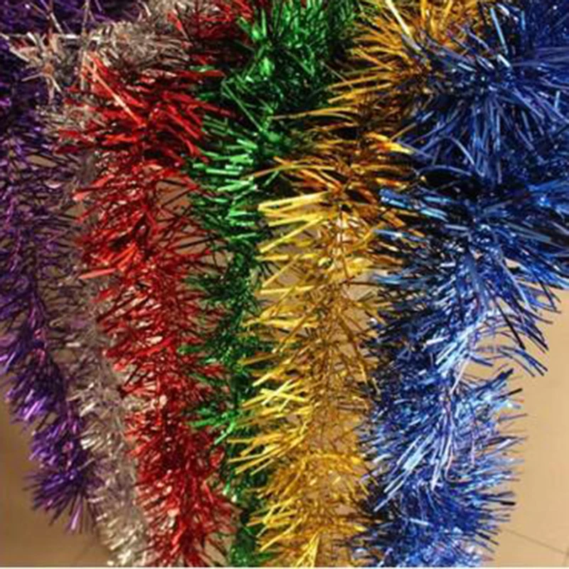 Гирлянда из мишуры для вечеринки 1 8 м|Флажки вымпелы и конфетти| |