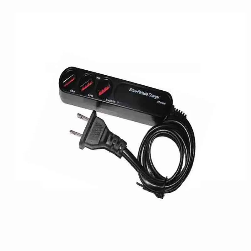 Удлинитель питания США/ЕС 3 порта многофункциональная дорожная розетка 2 1 А USB