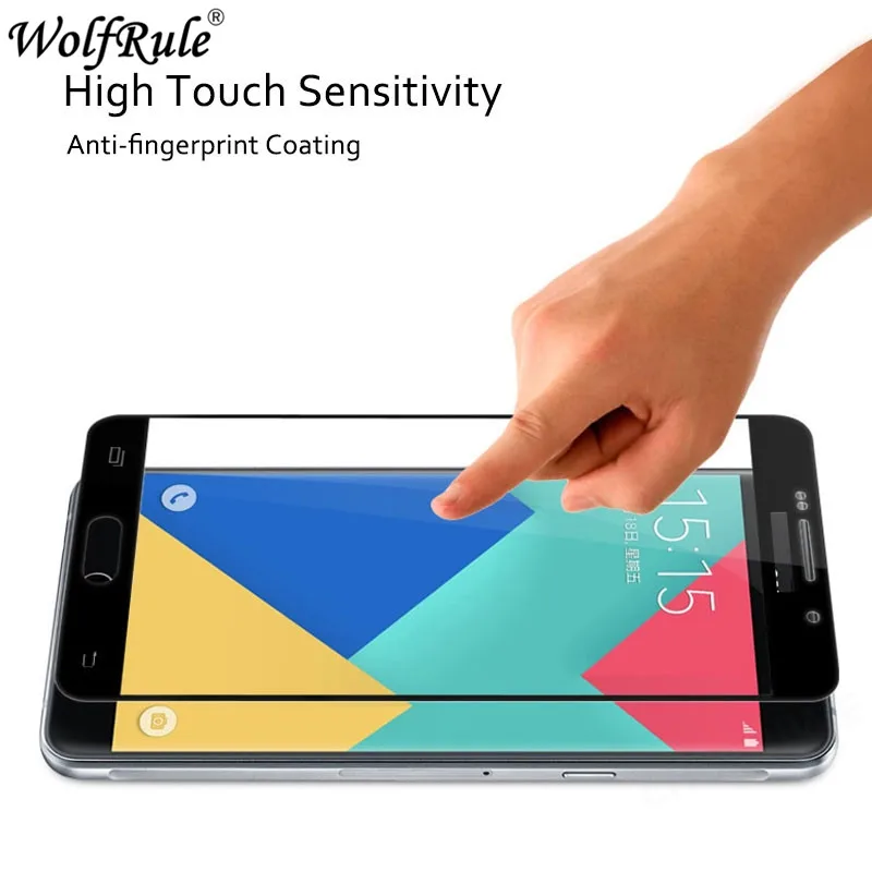 Vidrio Protector de pantalla para Samsung Galaxy J7 2017, vidrio templado para Samsung Galaxy J7 2017, vidrio completo j730 versi&oacute;n europea, 2 uds.-1