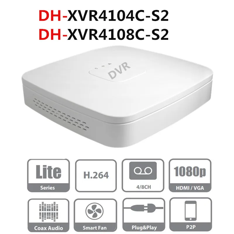 Цифровой видеорегистратор DH 720P Smart 1U 4 канала 8 каналов XVR Penta brid с поддержкой