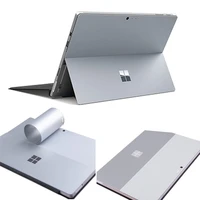 for microsoft surface pro 4 back cover metallic space gray anti scratch gray removable bubble free slim decal laptop sticker