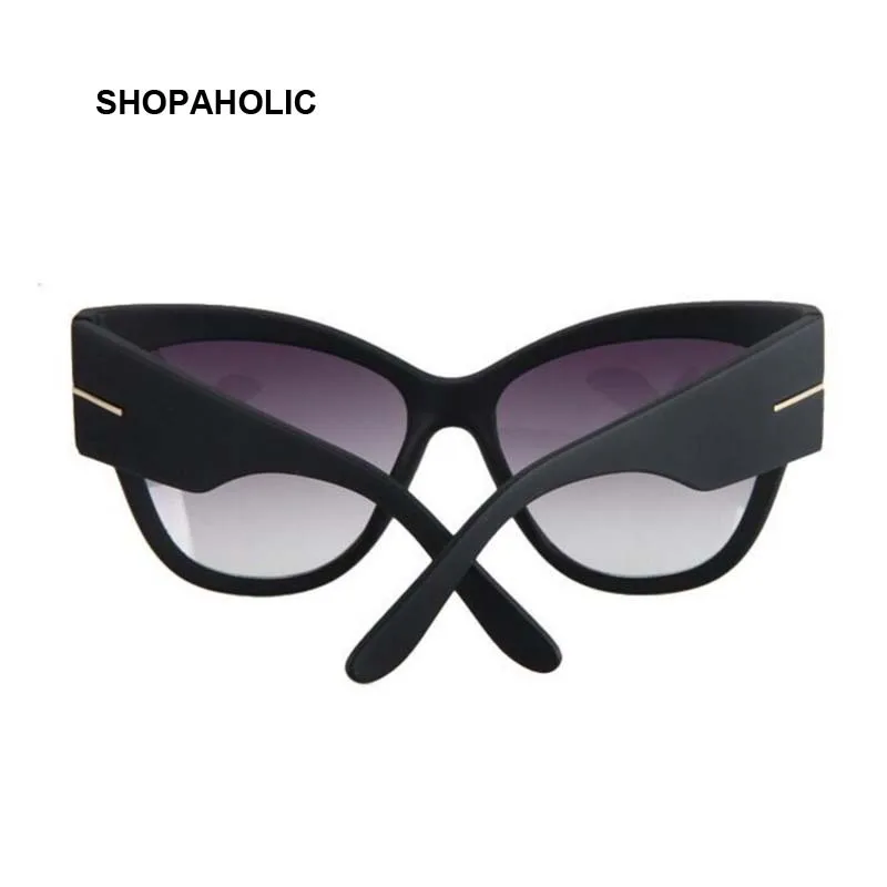 Очки солнцезащитные женские кошачий глаз с градиентными точками|oculos brand|oculos