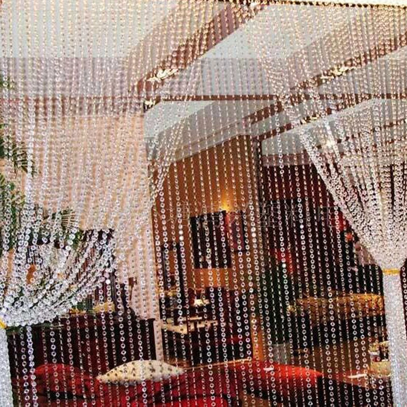 Акриловые кристаллические нити для занавесок подвесная люстра гирлянда