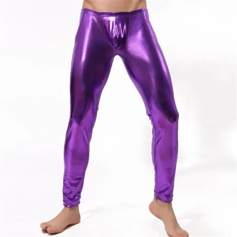 Новые мужские длинные брюки модные облегающие новые сексуальные обтягивающие из