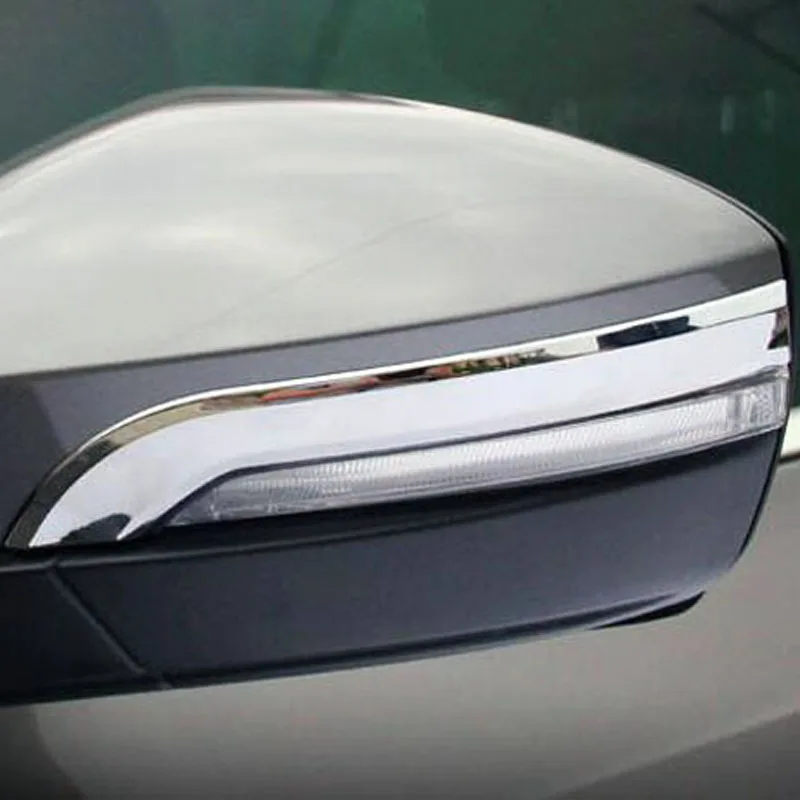 High Quality Car Accessories ABS Chrome Door Mirror Moulding Cover For Skoda Octavia 2014 | Stickers