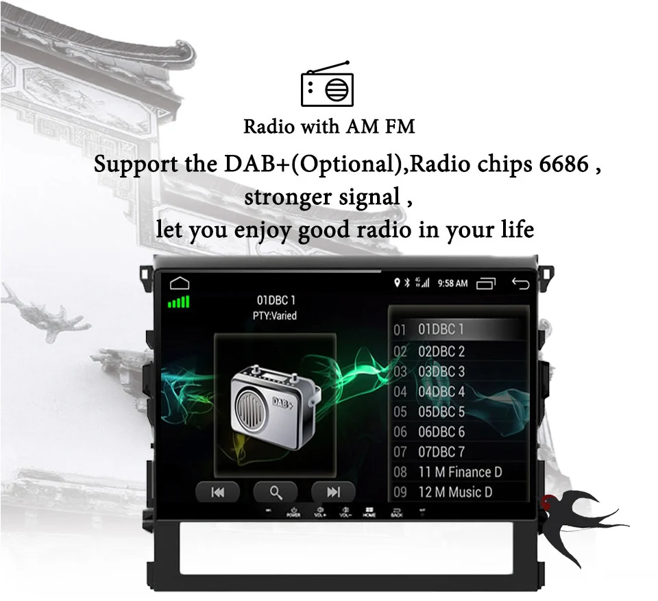IPS Восьмиядерный Android 10 0 автомобильный DVD GPS плеер для Toyota Land Cruiser 200 LC200 2016 2017 2018