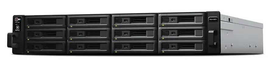 RackStation RS2418RP + сервер хранения Ethernet рамка (2U) черный серый NAS|Кронштейны для