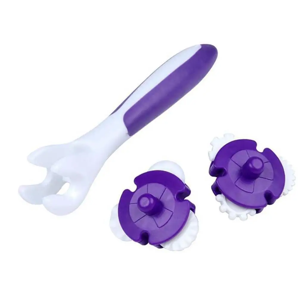 Fondant Sugarcraft Tool Cake Rolling Pin Embosser Roller Set Pastry Dough Strip Ribbon Rotary Cutter | Дом и сад