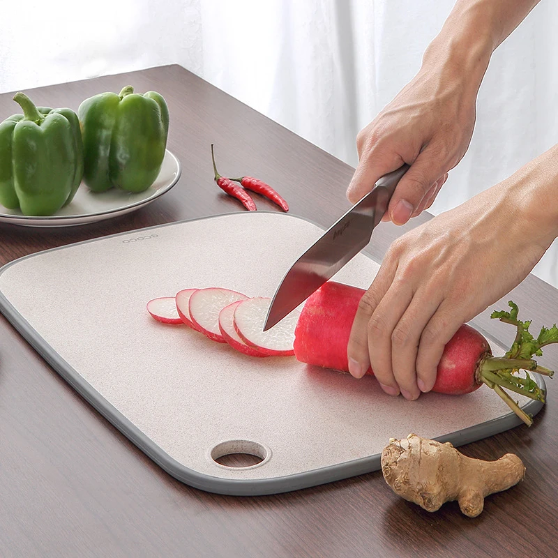 Разделочная доска для кухни натуральная Пшеничная солома разделочная