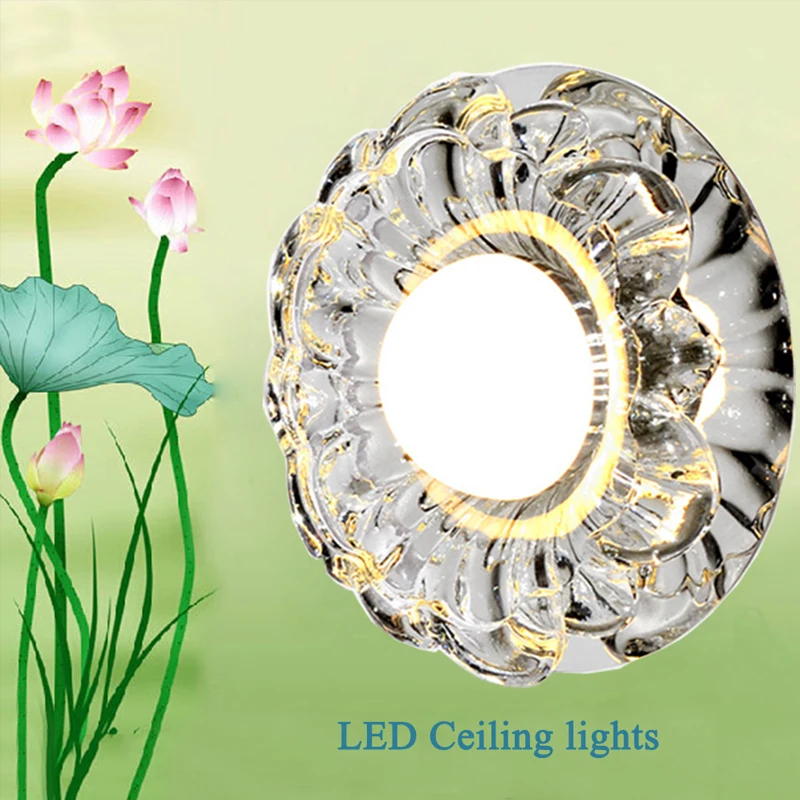 Светодиодный потолочный светильник в форме лотоса 3 Вт/5 Вт | Освещение