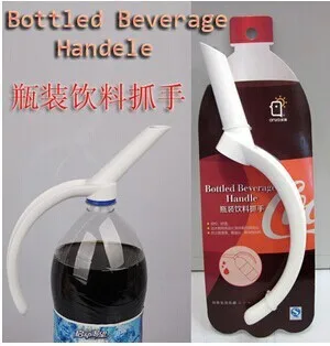 Творческий Пластик ручка для бутылок с напитками газировка Кола Drinkeware диспенсер