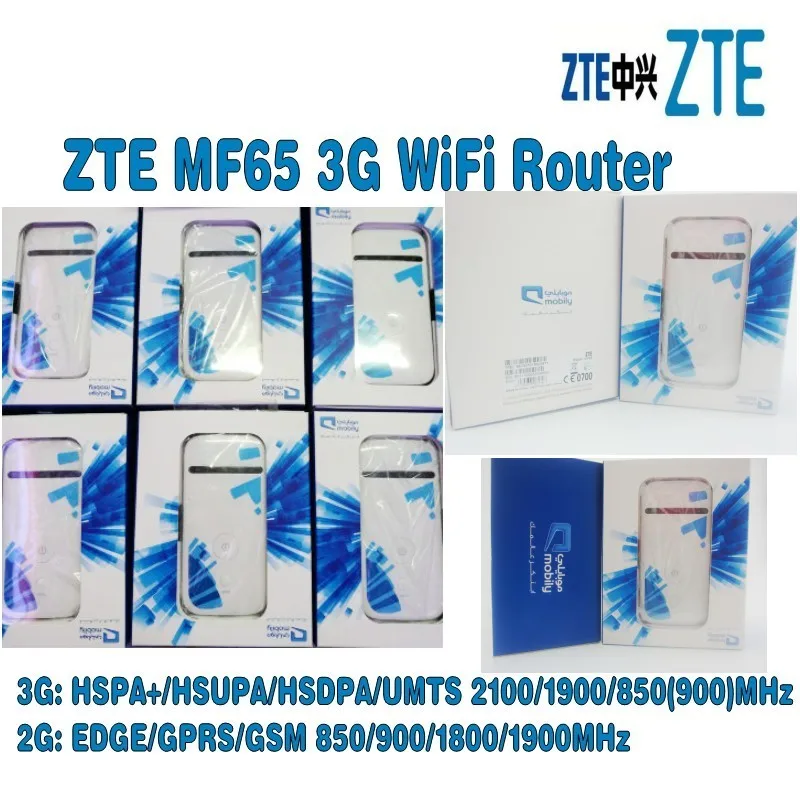 Набор из 10 шт. ZTE MF65 21 Мбит/с wifi 3g Роутер разблокировка zte модем|lot of|lot lotlot 10pcs |