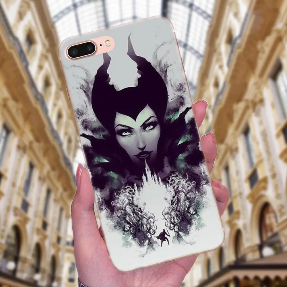 Maleficent Film Cartoon Pattern For Sony Xperia Z Z1 Z2 Z3 Z4 Z5 compact Mini M2 M4 M5 T3 E3 E5 XA XA1 XZ Premium TPU Covers | Мобильные
