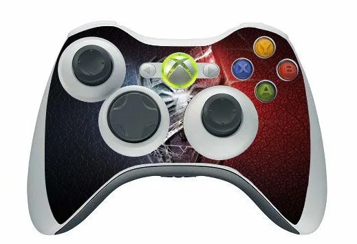 Человек-паук виниловая наклейка Кожа Наклейка для microsoft Xbox 360 контроллер Скины Наклейка для xbox360 контроллер наклейка
