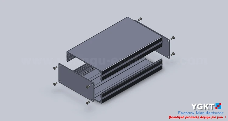DIY custom 145*68*220mm(WxH-D) aluminum power audio amplifier | Connectors