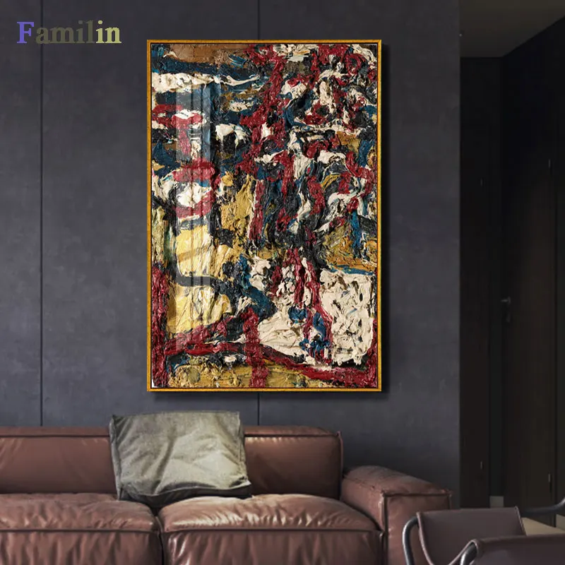 Классический Холст искусственный скандинавский абстрактный стиль домашний