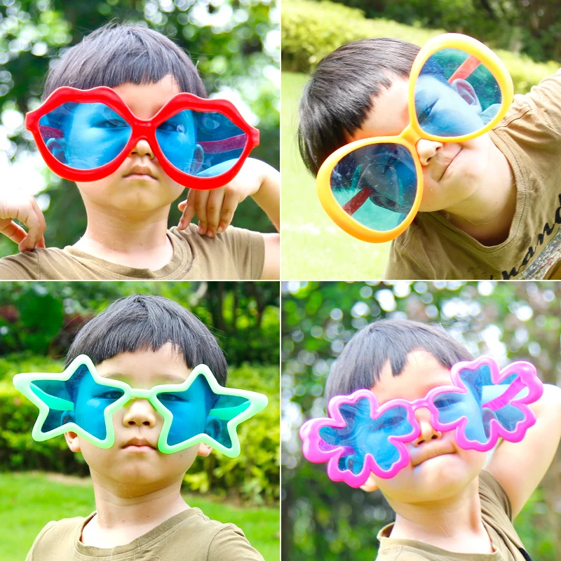 Большие солнцезащитные очки забавные пластиковые для рождественской вечеринки