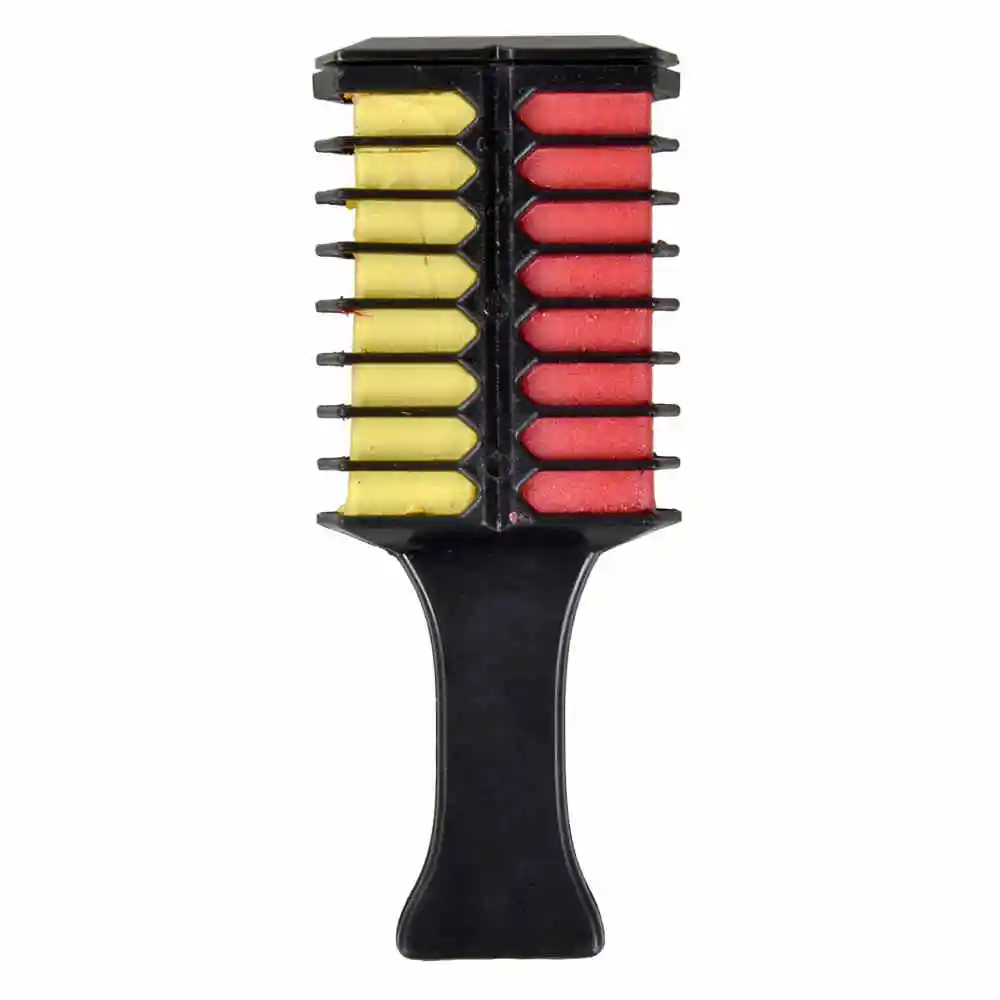Golden Red Профессиональная двухцветная расческа для волос ELERA краска для волос карандаш для волос цветной инструмент для окрашивания волос DIY модный инструмент для укладки волос - Цвет: Golden Red