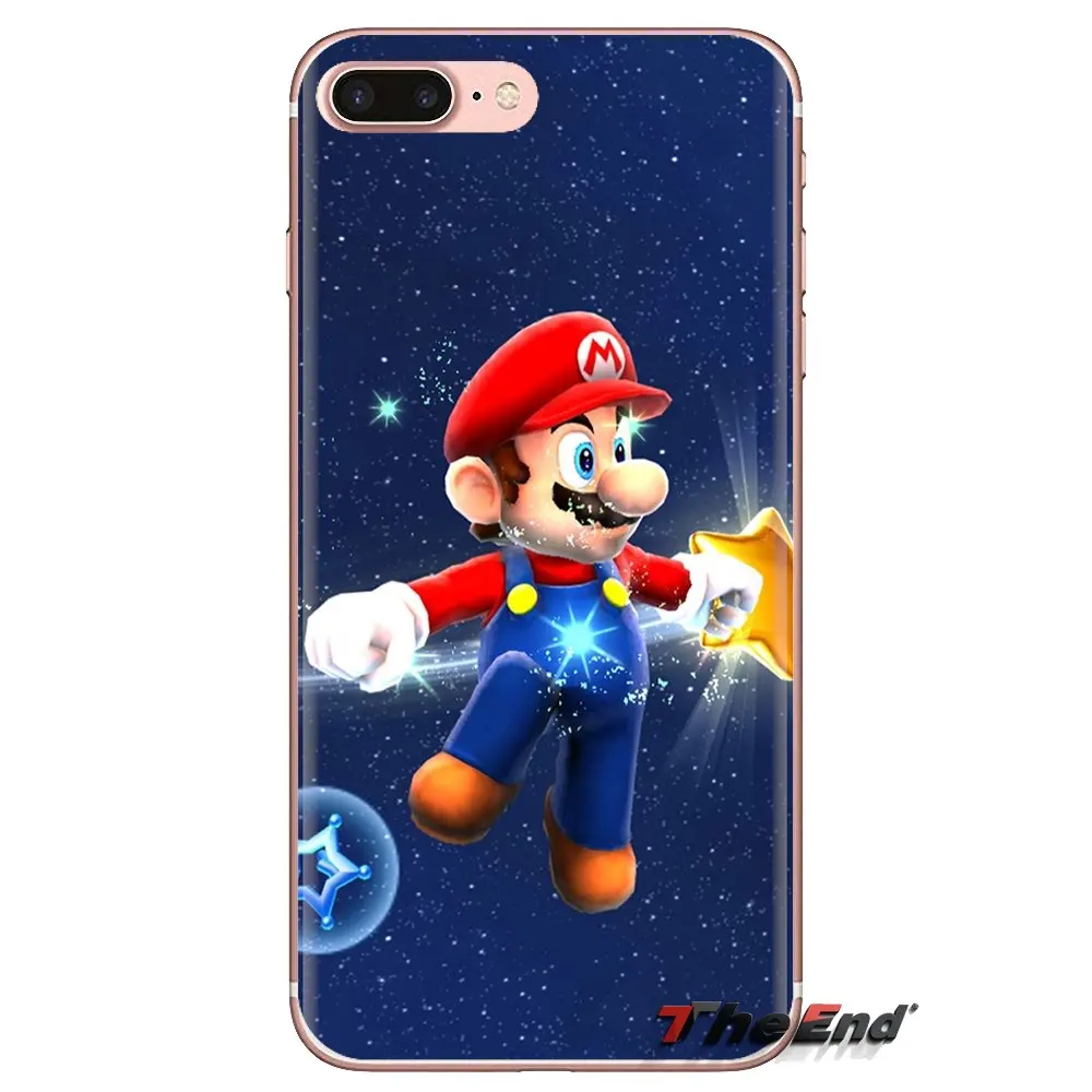 Супер Марио 3D обои для телефона мягкие прозрачные чехлы iPod Touch Apple iPhone 4 4S 5 5S SE 5C 6 6S 7