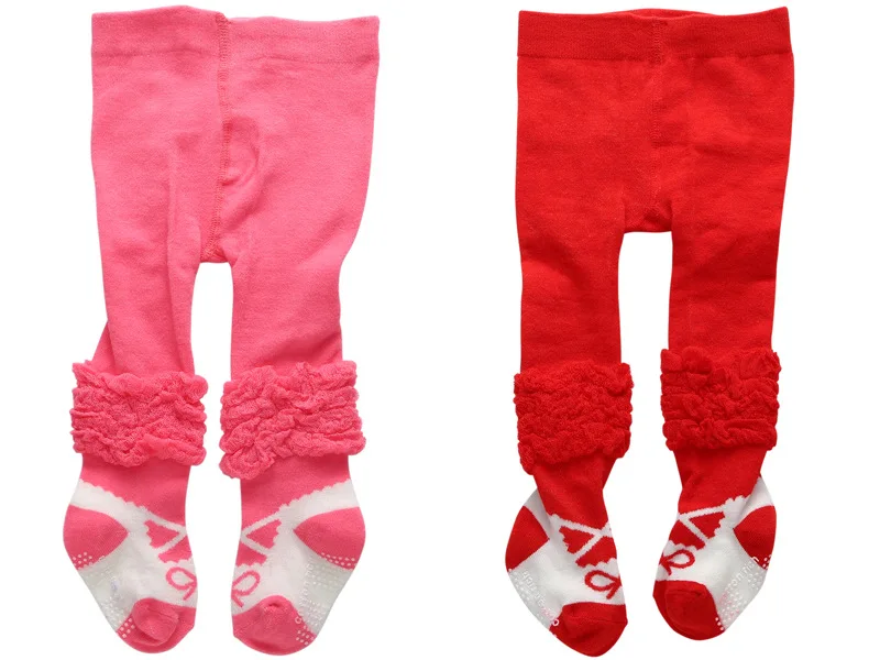 YWHUANSEN Fashion Infant Boy's Tights Anti Skid Princess Shoes Sticky Newborn Baby Tights Kids Cotton Pantyhose Collants Bimba