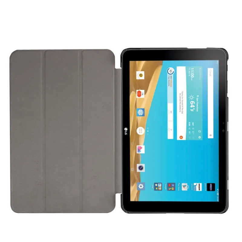Роскошный смарт чехол для LG Gpad 2 V940 10 1 &quotдержатель в три сложения из