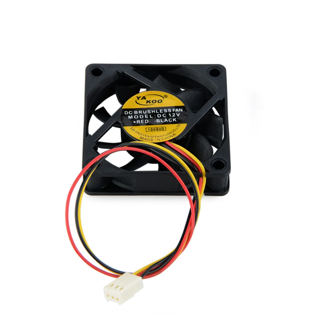 Горячая Распродажа 3Pin DC 12V 60*60mm ноутбуки Охлаждающие вентиляторы для ноутбука