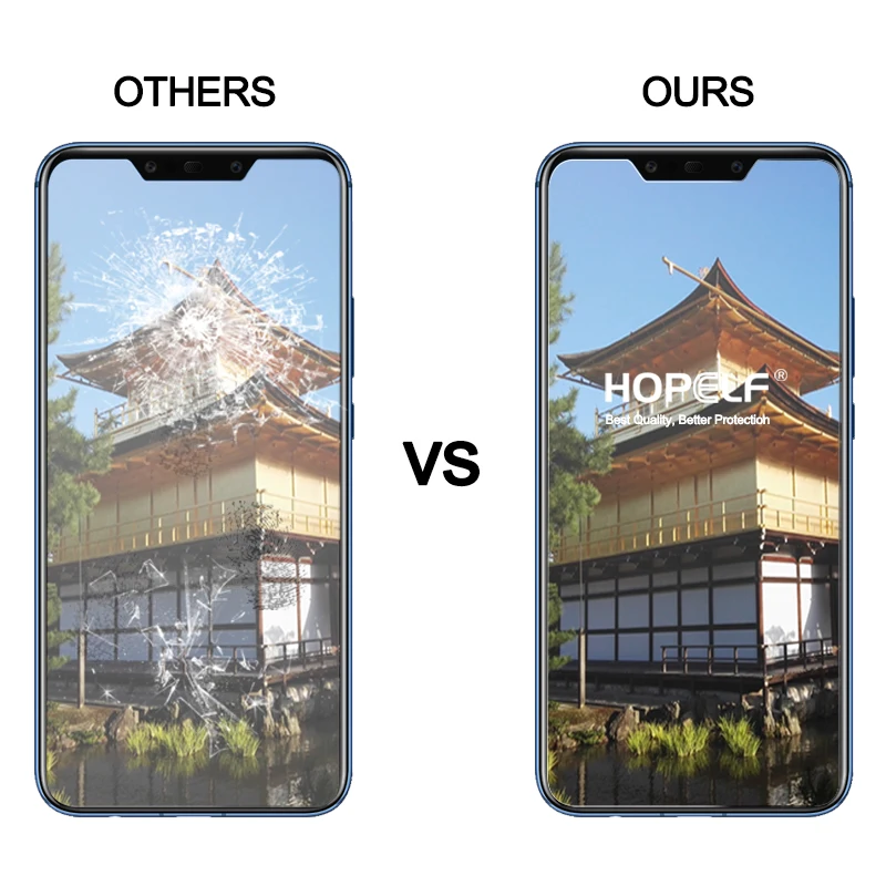 HOPELF закаленное стекло для Huawei Mate 20 Lite защита экрана 9H 2.5D Защитное телефона |