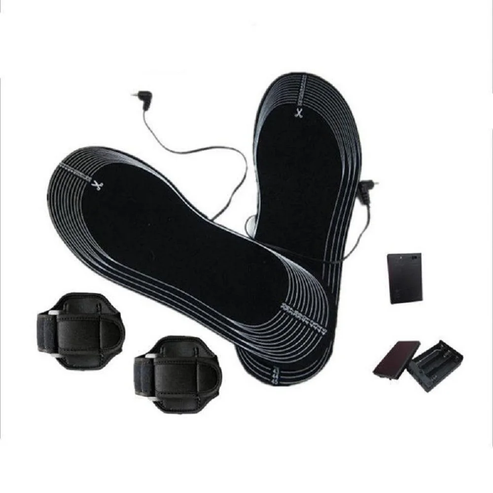 Стельки с подогревом питание от электрического аккумулятора для зимней обуви