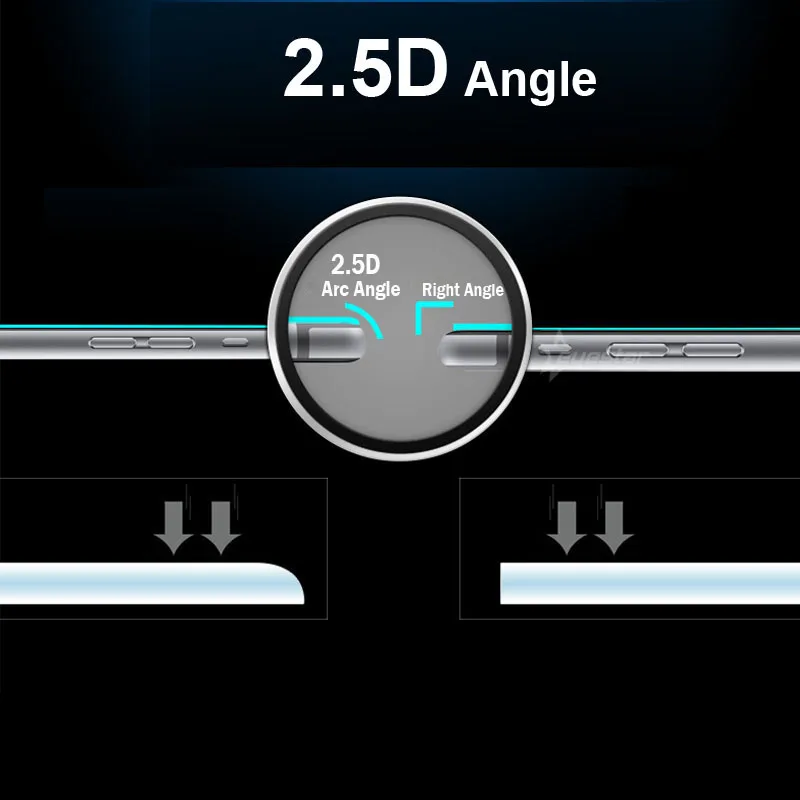 Ультрапрозрачное 2.5D 9H защитное закаленное стекло для экрана Google LG Nexus 5X H790 H791