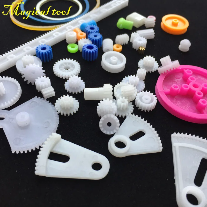 2017 DIY 85 шт пластиковая коробка передач для модели игрушек автомобиля корабля