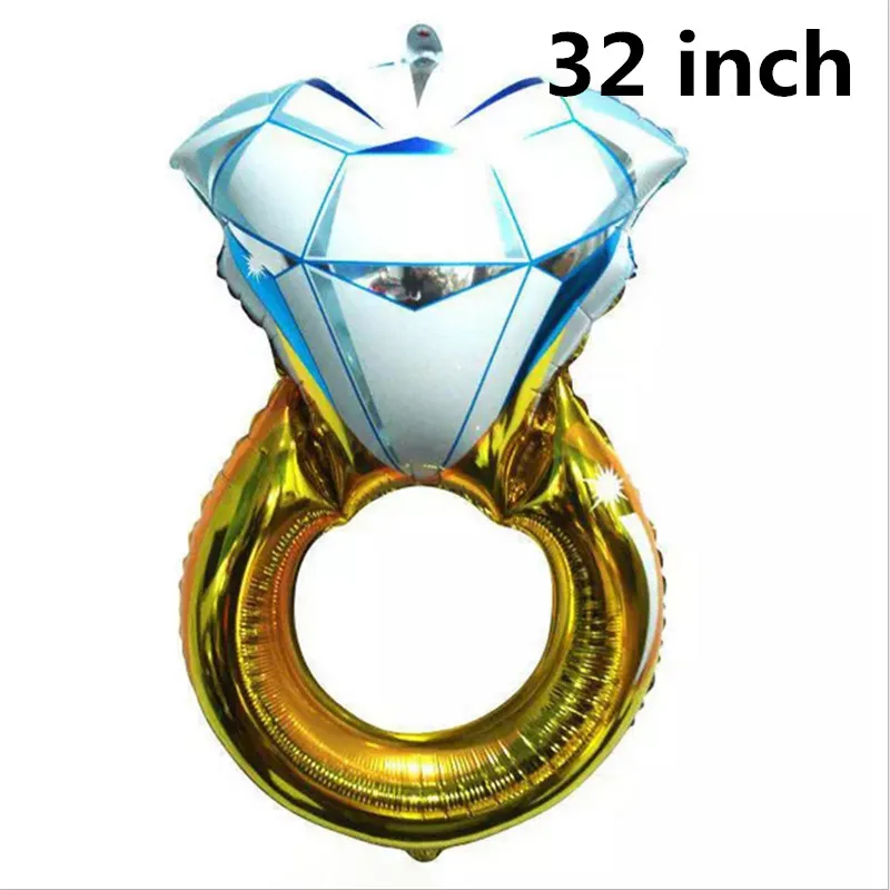 16 дюймов розовое золото серебро для невесты шары свадебное украшение алюминий