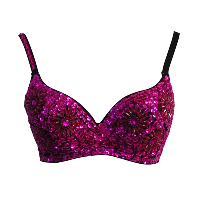 Бюстгальтер женский полиэстер цвет в ассортименте 1 шт|sequin beaded bra|beaded braluxury style |