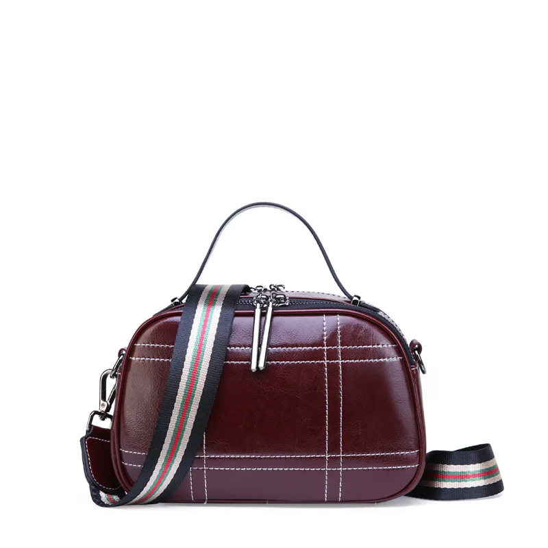 2019 Новый известный бренд из натуральной кожи женские сумки коровьей Маленькая